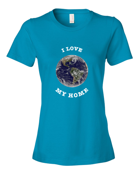 I Love My Home Ladies Ringspun