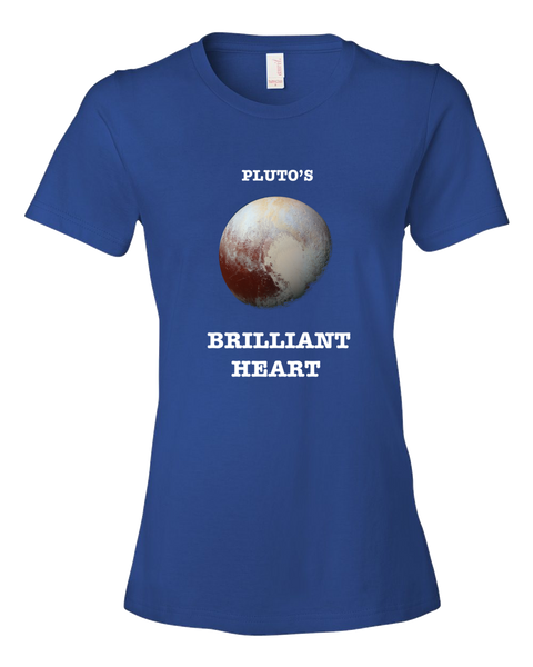 Pluto’s Brilliant ‘Heart’ Ladies Ringspun